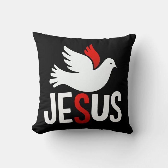 Cojín Decorativo Jesus mit Taube (Anverso)