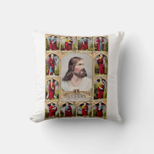 Cojín Decorativo Jesús y los doce apóstoles