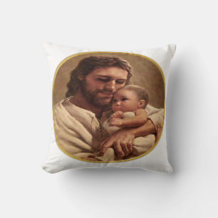 Cojín Decorativo Jesús y niño