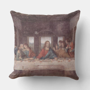 Cojín Decorativo Jesús "Yeshua" La Última Cena, Leonardo da Vinci