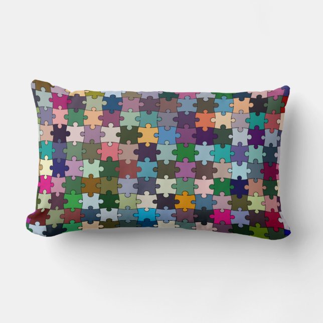 Cojín decorativo Jigsaw (Anverso)