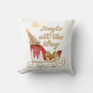 Cojín Decorativo Jingle All Way Navidades Pillow