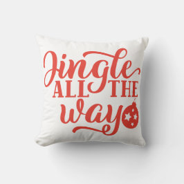 Cojín Decorativo Jingle All Way Navidades Pillow - Festiva