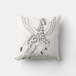 Cojín Decorativo Jirafa + pegaso = Jirafaso