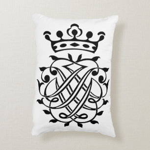 Cojín Decorativo Johann Sebastian Bach Seal Escudo Monograma Insign