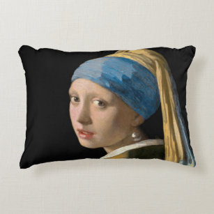 Cojín Decorativo Johannes Vermeer, Chica de Pearl Earring