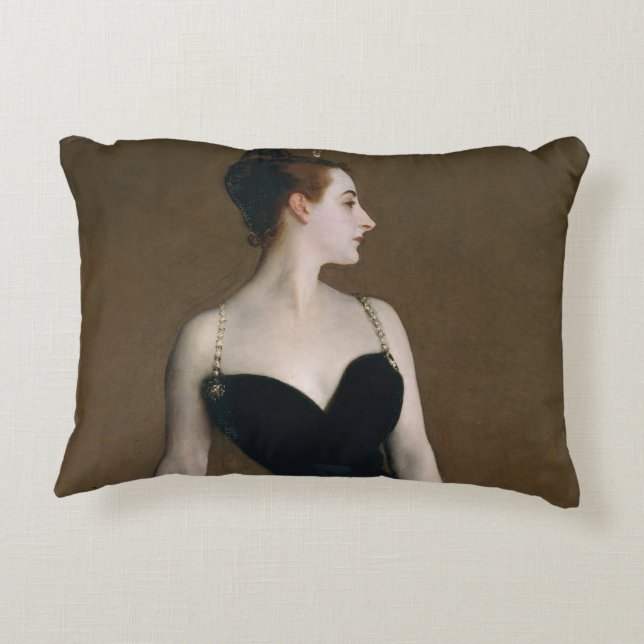 Cojín Decorativo John Singer Sargent Madame X Classic Retrato (Reverso)