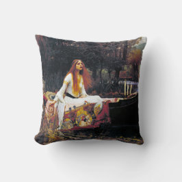 Cojín Decorativo John William Waterhouse La Dama De Shalott