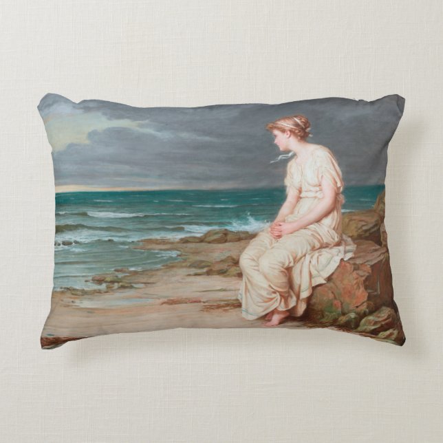 Cojín Decorativo John William Waterhouse - Miranda (Anverso)