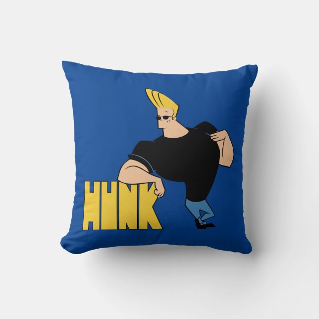 Cojín Decorativo Johnny Bravo - Hunk (Anverso)
