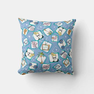 Cojín Decorativo Johnny Bravo Icon Pattern