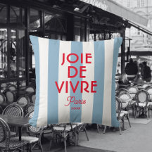 Joie De Vivre Paris Banda Francesa Azul