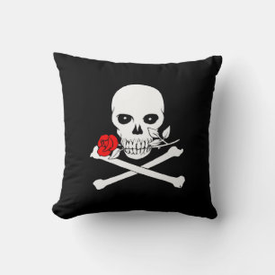 Cojín decorativo Jolly Roger (Rosa)