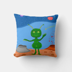 Cojín Decorativo Jolly the Cute Alien