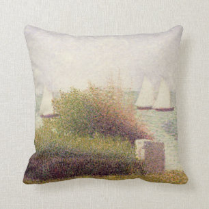 Cojín Decorativo Jorte Pedro Seurat el La Rade de Grandcamp