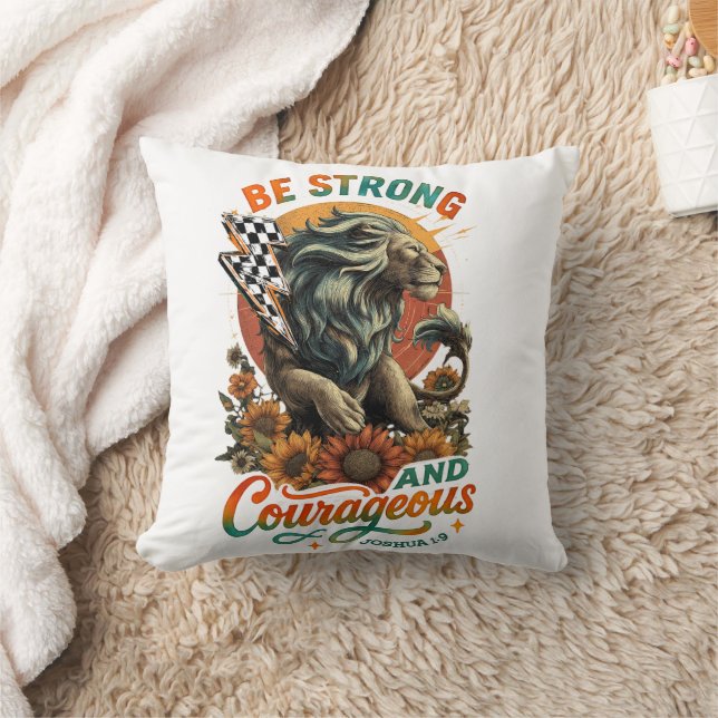 Cojín Decorativo Joshua 1:9 (Manta)