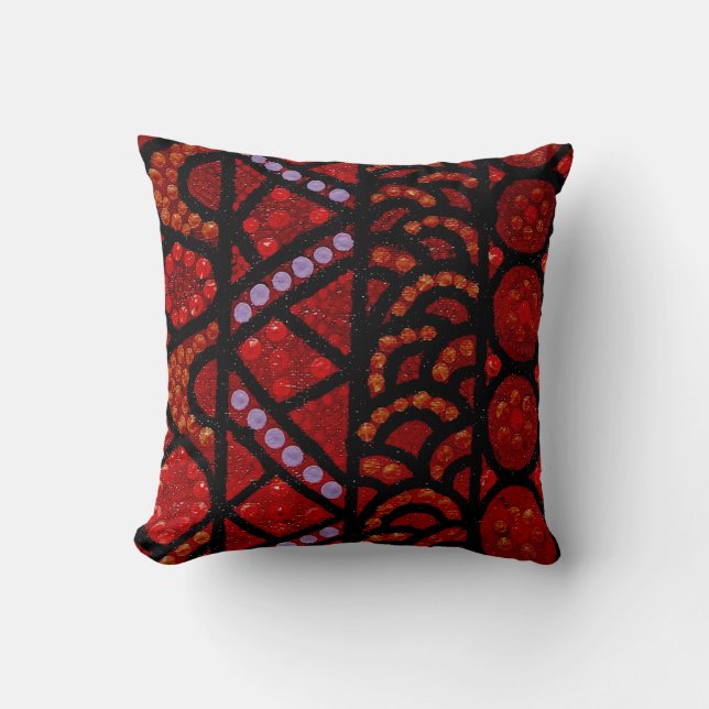 Cojín Decorativo Journey Red Pillow Cushion (Anverso)