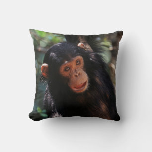 Cojín Decorativo Joven chimpancé