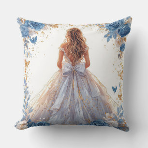 Cojín Decorativo Joven elegante con vestido formal