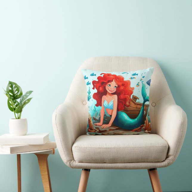 Cojín Decorativo Joven sirena (Silla)
