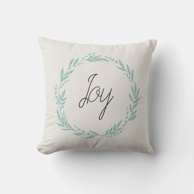 Cojín decorativo Joy Wreath (Anverso)