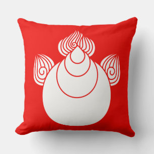 Cojín Decorativo Joya con llamas