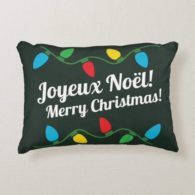 Cojín Decorativo Joyeux Noël (Anverso)