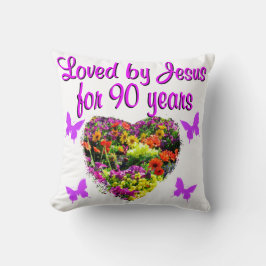 COJÍN DECORATIVO JOYOUS DE 90 AÑOS