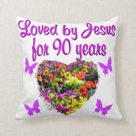 COJÍN DECORATIVO JOYOUS DE 90 AÑOS