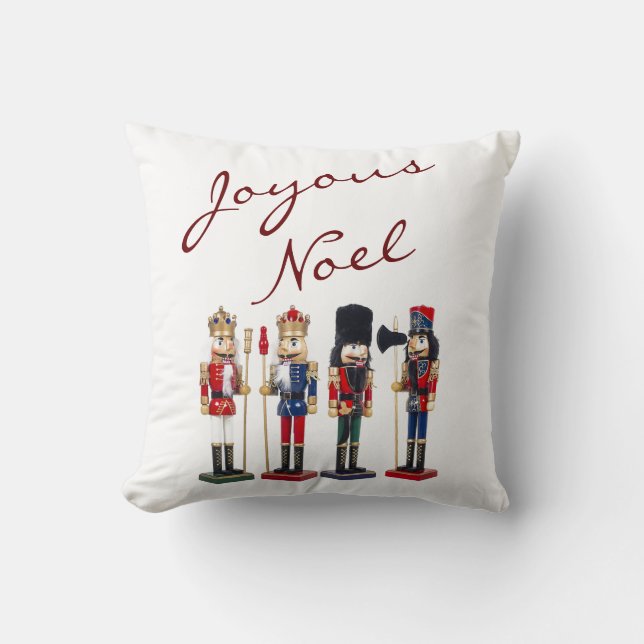 Cojín decorativo Joyous Noel (Anverso)
