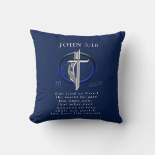 Cojín Decorativo Juan 3:16