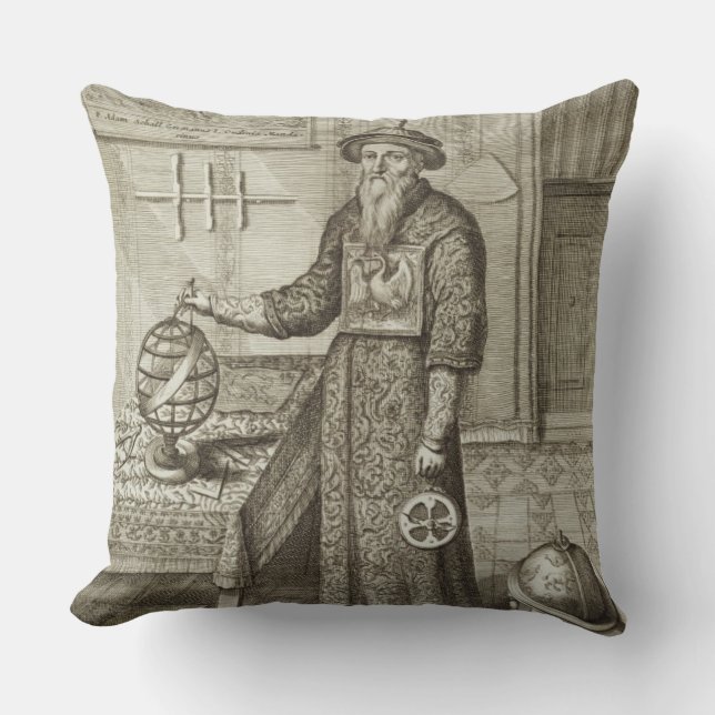 Cojín Decorativo Juan Adán Schall von Bell (1591-1666) de 'Chin (Anverso)