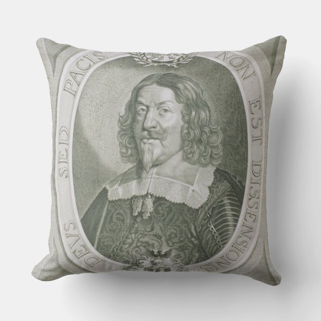 Cojín Decorativo Juan Adler Salvius (1590-1652) de los 'retratos d (Anverso)