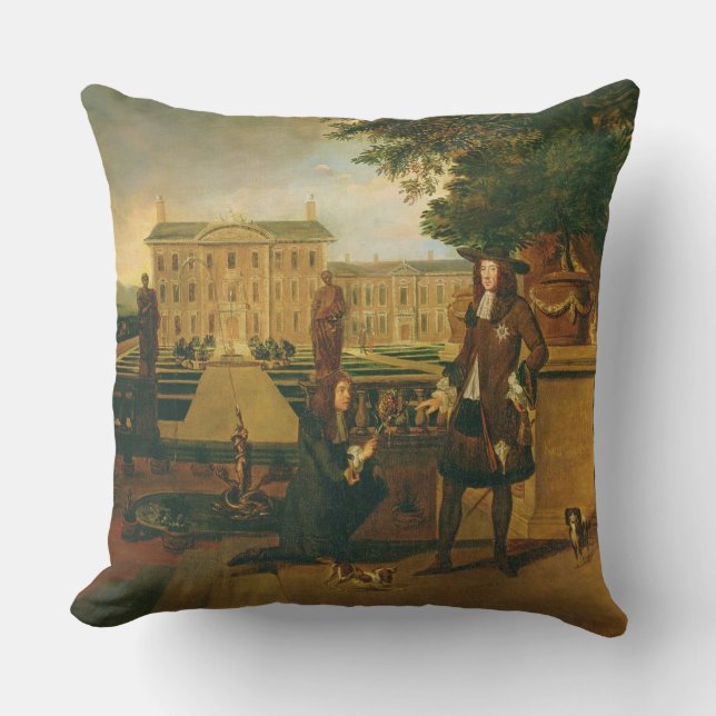 Cojín Decorativo Juan subió (c.1621-77) a Gardener del rey, (Anverso)