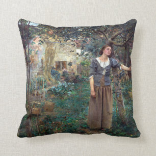 Cojín Decorativo Juana de Arco de Jules Bastien-Lepage