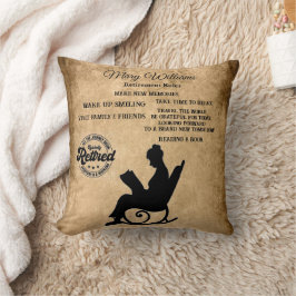 Cojín Decorativo Jubilación