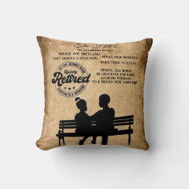 Cojín Decorativo Jubilación