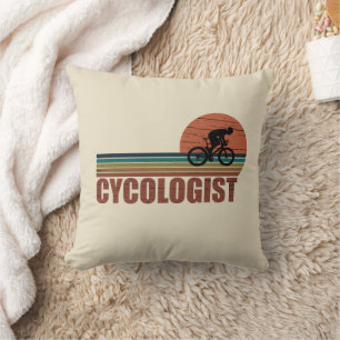 Cojín Decorativo Jubilación Divertida en Ciclismo - Cicologista Vin