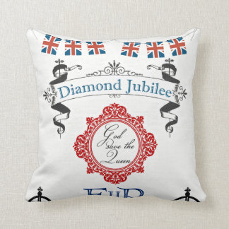 Cojín Decorativo Jubileo de la Reina