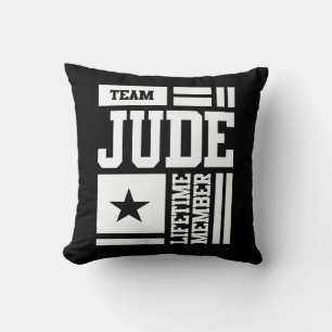 Cojín Decorativo Jude Nombre Personalizado Regalo de cumpleaños