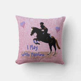 Cojín Decorativo Juego con los potros