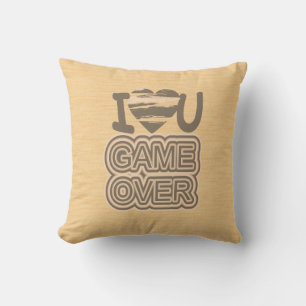 Cojín Decorativo Juego de amor divertido más de 2