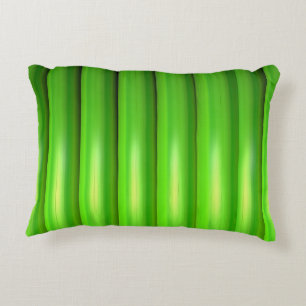 Cojín Decorativo Juego de bambú verde