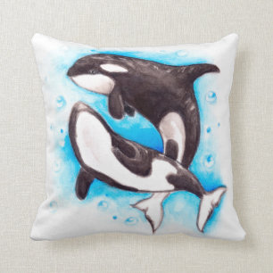 Cojín Decorativo juego de orca