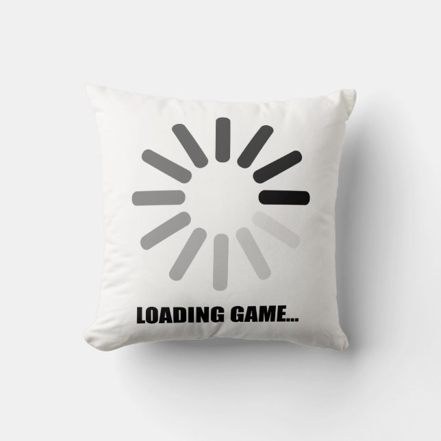 Cojín Decorativo Juego del cargamento (Anverso)