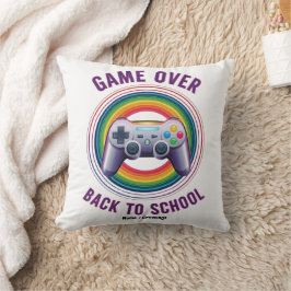 Cojín Decorativo Juego divertido sobre el profesor controlador KIds