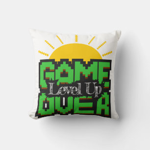 Cojín Decorativo Juego Terminado, Revive juegos retro con, sube de