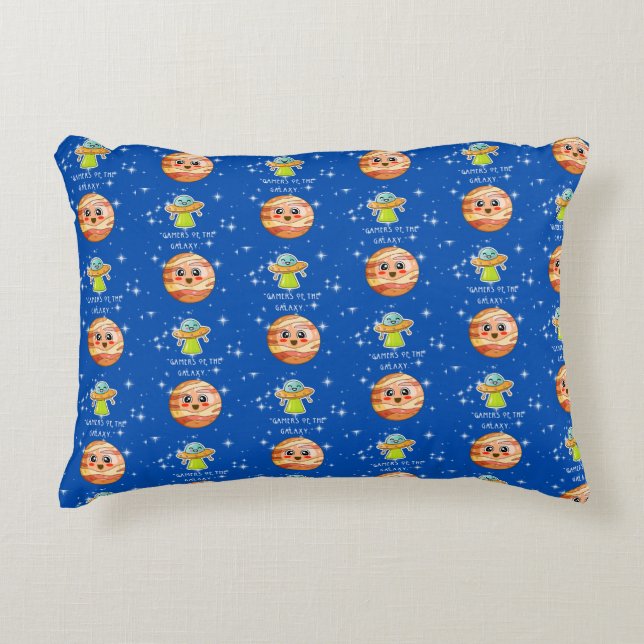 COJÍN DECORATIVO JUEGOS DE LA GALAXIA (Anverso)