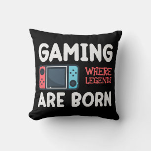 Cojín Decorativo juegos donde nacen las leyendas