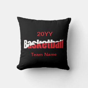 Cojín Decorativo Jugador de baloncesto Resumen de Swish - Arte de W